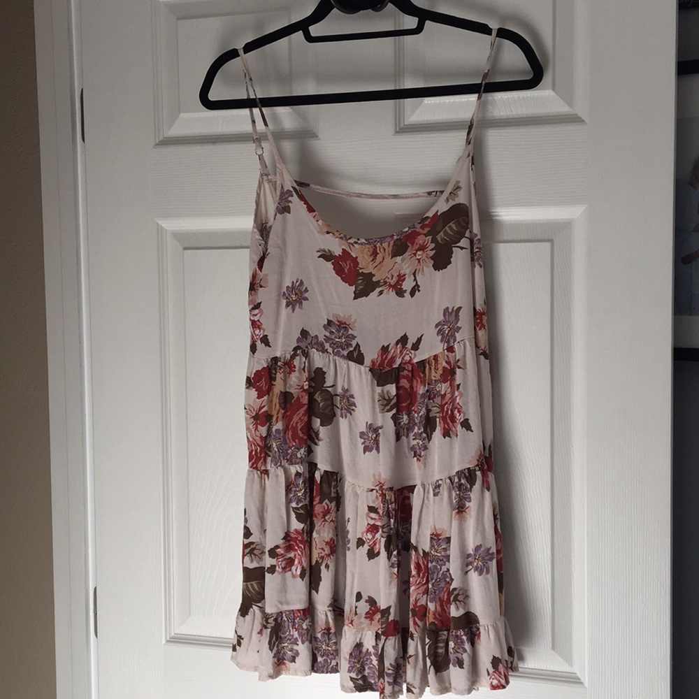 Brandy Melville floral print dress.
